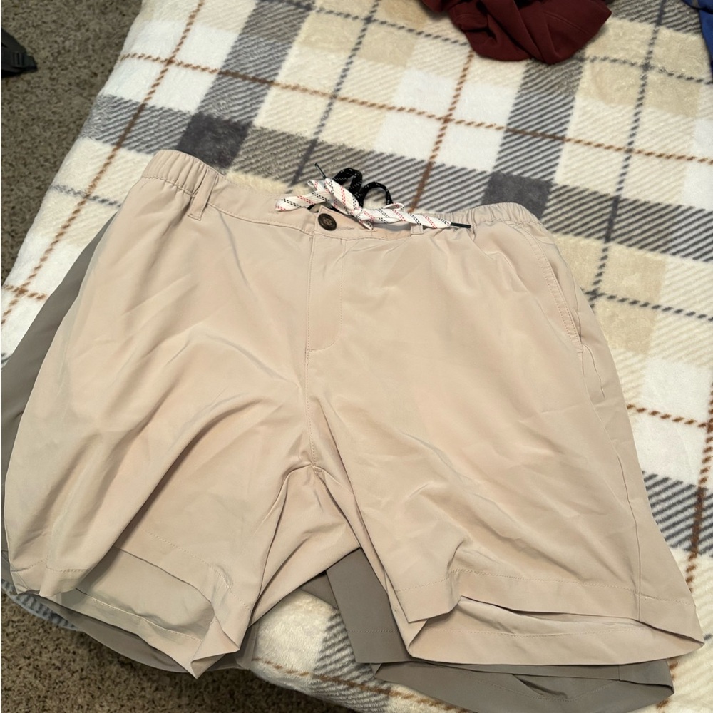 Chubbies Mens Beige Casual Shorts Size XL